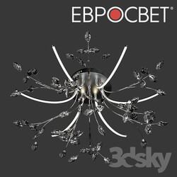 Ceiling light - OM LED chandelier with crystal Euro-light 90037_6 