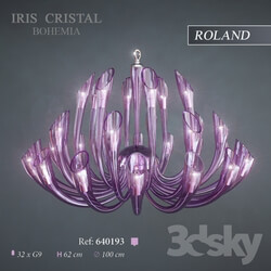 Ceiling light - Roland Purple Chandelier 