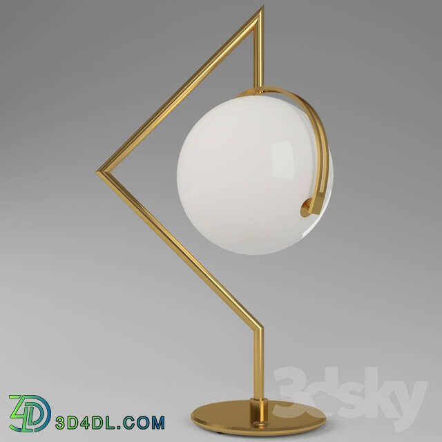 Table lamp - Golden globe table lamp