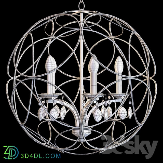 Ceiling light - Aria sp5 silver