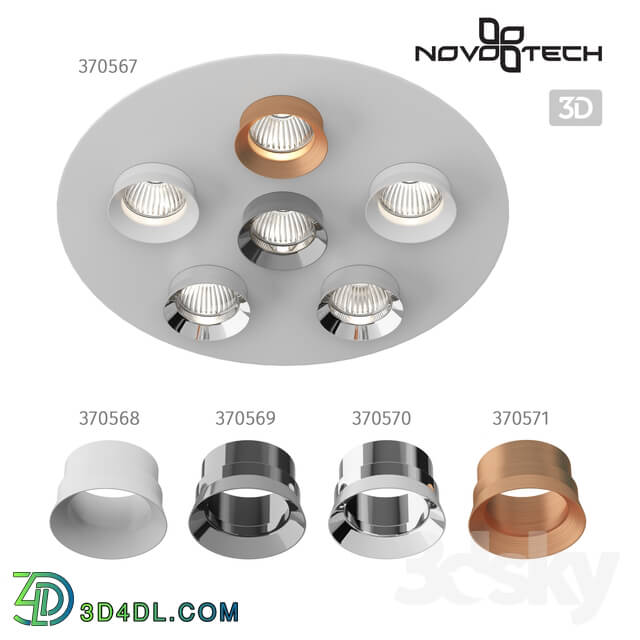 Spot light - Recessed luminaire Novotech 370567 Carino