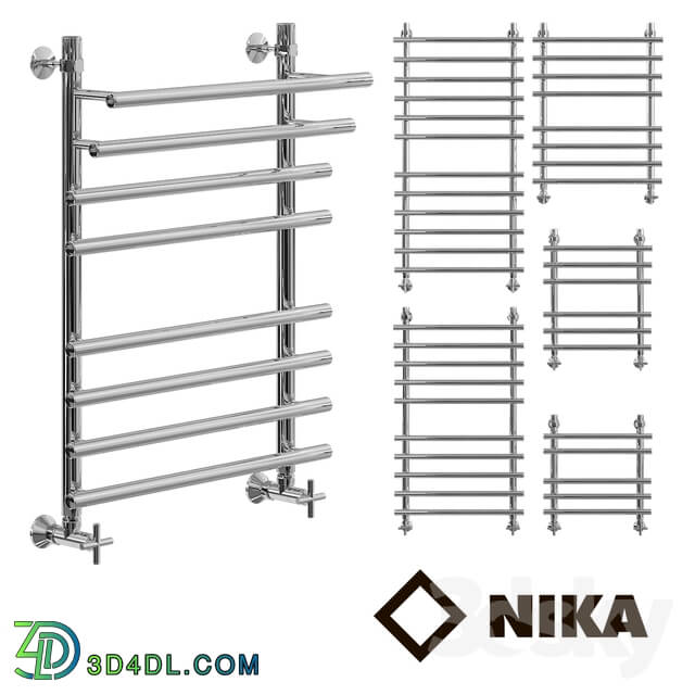 Towel rail - Heated towel rail of Nick LB3