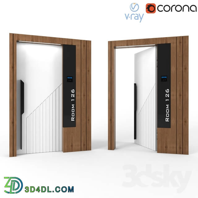 Doors - Modern Hotel Door - Nfc Door