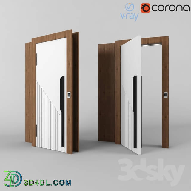 Doors - Modern Hotel Door - Nfc Door