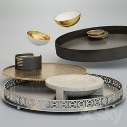 Other decorative objects - Luxury Trays Round 