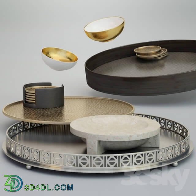 Other decorative objects - Luxury Trays Round