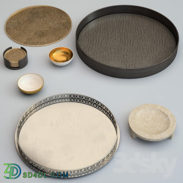 Other decorative objects - Luxury Trays Round