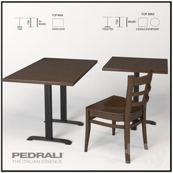 Table _ Chair - Tables EASY 4381 and 4361_ the chair 