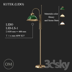 Floor lamp - KUTEK _LIDO_ LID-LS-1 