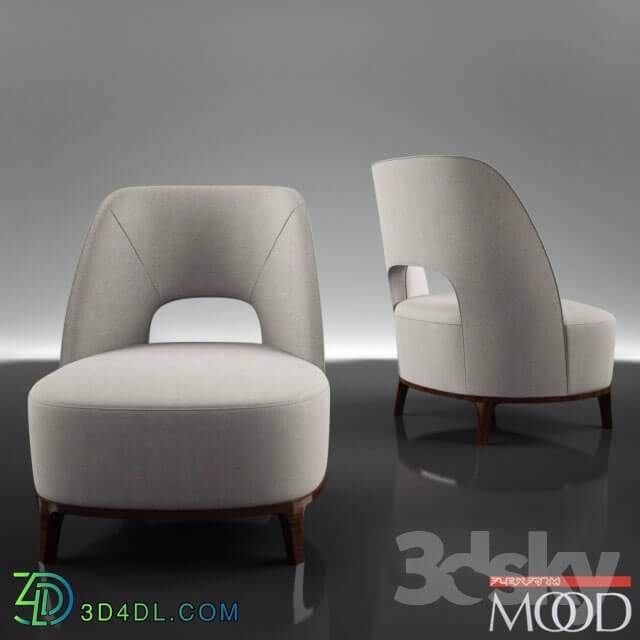 Arm chair - Flexform Mood Ermione armchair