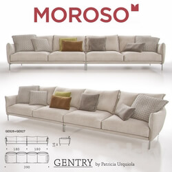 Sofa - Moroso Gentry GE626 _ GE627 Sofa 