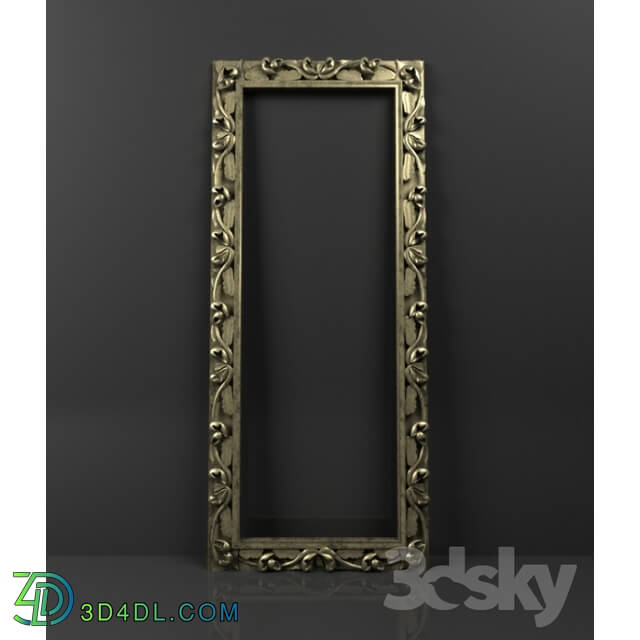 Frame - The carved frame