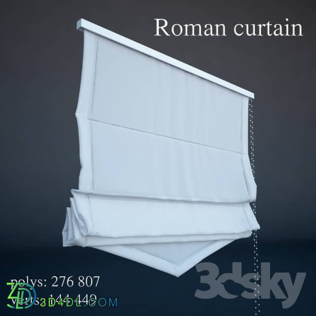 Curtain - Roman curtain