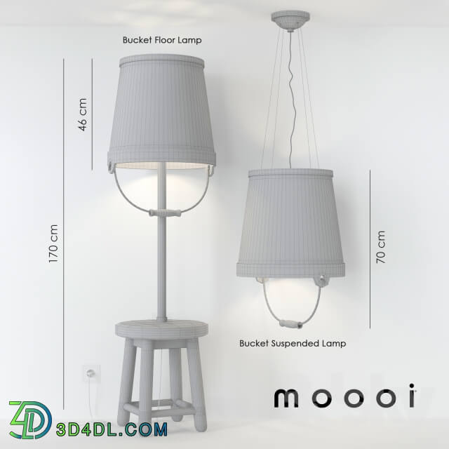 Ceiling light - Moooi Bucket Lamp