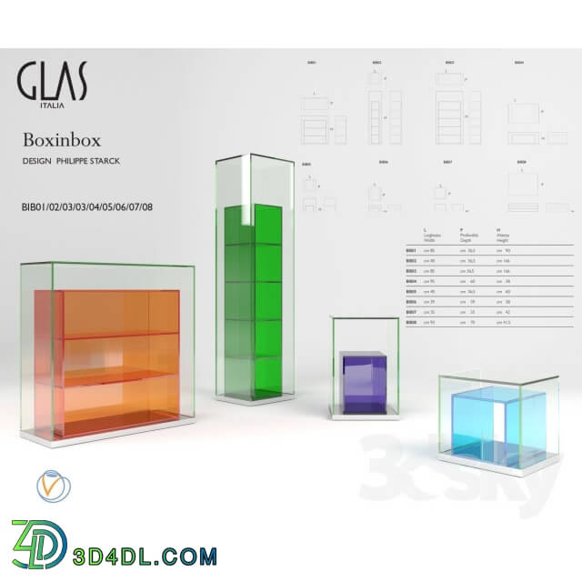 Other - GlassItalia BoxinBox by Philippe Starck