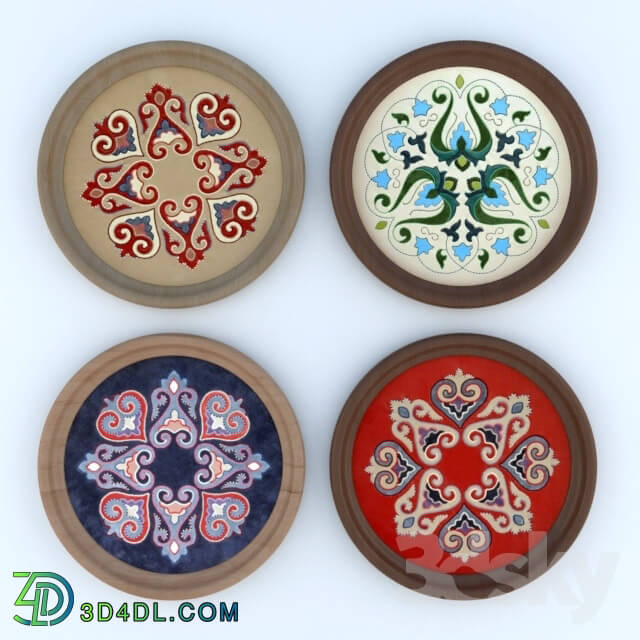 Other decorative objects - decorative plates sahtian