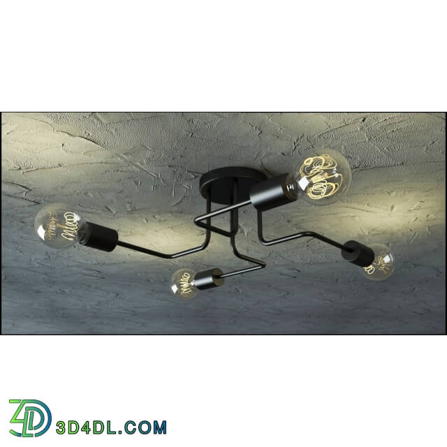 Ceiling light - LOFT CHANDELIER 3 in 1