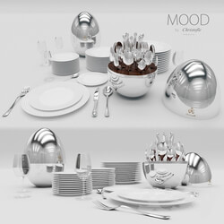 Other kitchen accessories - A set of cutlery MOOD by Christofle 