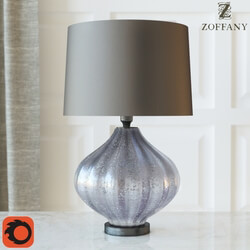 Table lamp - Fiametta Smoke Blue 