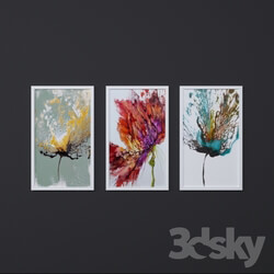 Frame - Collection of paintings _quot_Abstract Art_quot_ 