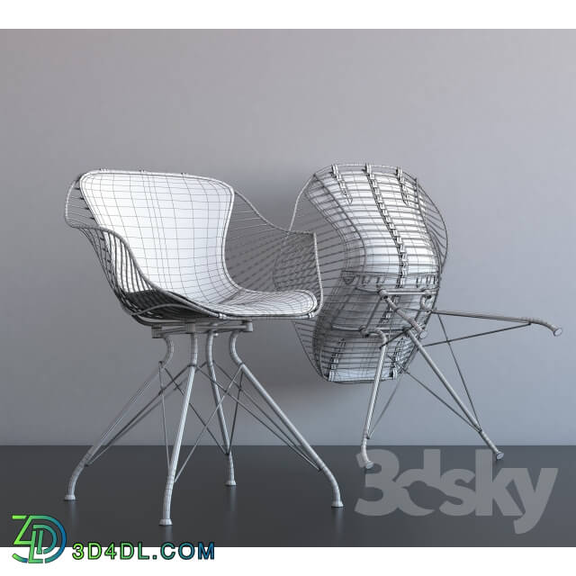 Chair - OVERGAARD ___amp_ DYRMAN Wire Dining Chair