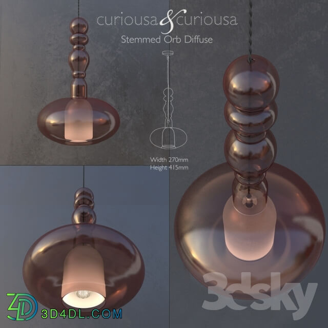 Ceiling light - Stemmed Orb Diffuse