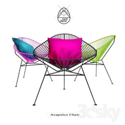 Chair - Armchair Acapulco Chair 