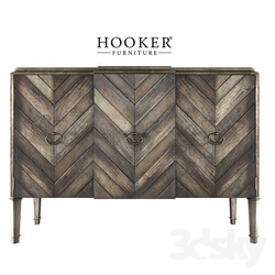 Sideboard _ Chest of drawer - Hooker Furniture Living Room Chevron Console 