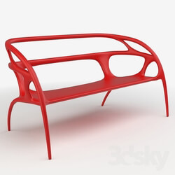 Sofa - Organic Design Plastic Bench 