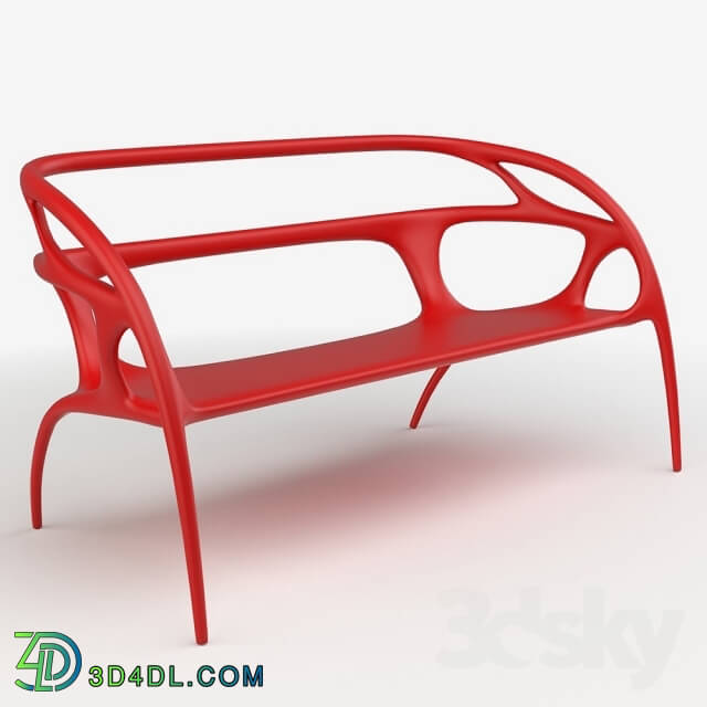 Sofa - Organic Design Plastic Bench