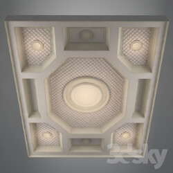 Decorative plaster - Baroque ceiling 