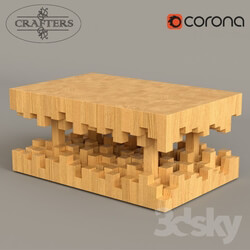 Table - Wooden Cube 