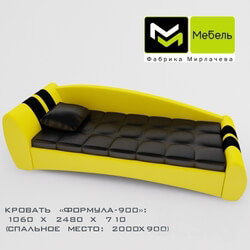 Bed - Factories Mirlacheva - bed Formula 