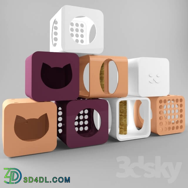 Other decorative objects - Houses for cats_ _quot_Kitty Kasa_quot_