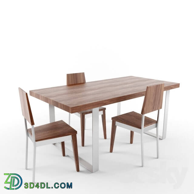 Table _ Chair - Giulia Novars dining table and chairs