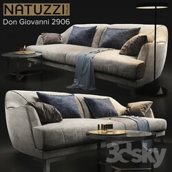 Sofa - Sofa natuzzi Don Giovanni 2906 