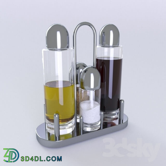 Other kitchen accessories - Alessi_set_oil_vinegar