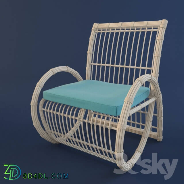 Table _ Chair - Table and chair rattan Mazenetti Furniture