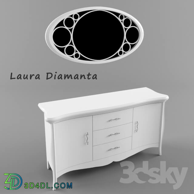 Sideboard _ Chest of drawer - Chest Laura Diamanta
