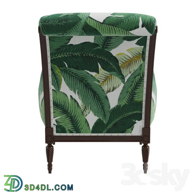 Arm chair - Harwood Accent Chair_ Palm Leaf