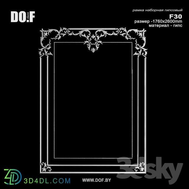 Decorative plaster - F30_W1730_DOF