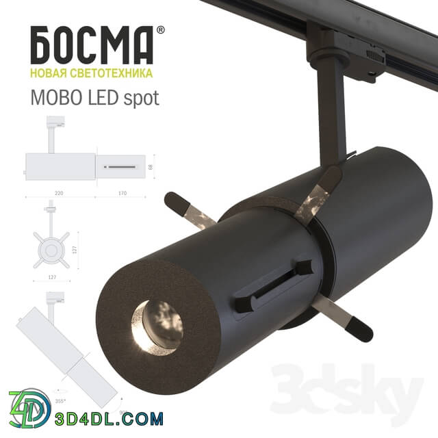 Technical lighting - MOBO LED spot _ BOSMA