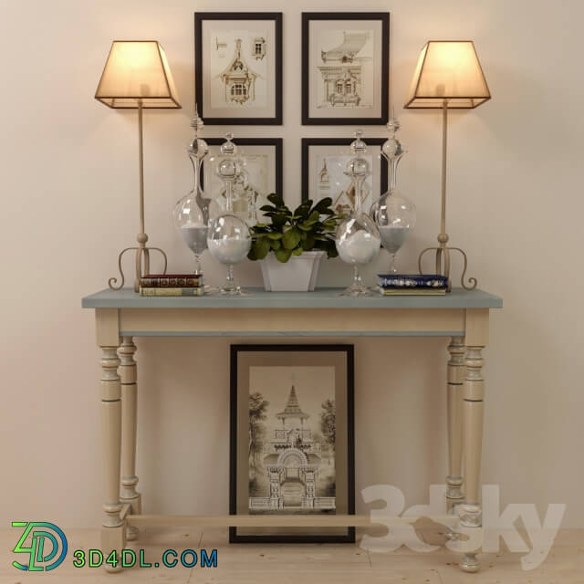 Other decorative objects - Console Veranda with décor