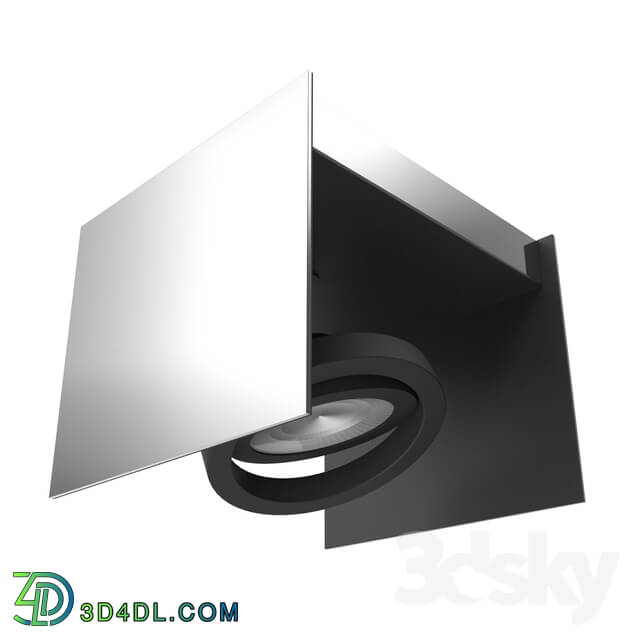 Technical lighting - 39315 LED ceiling light VIDAGO_ 1x5_4W _LED__ white _ black