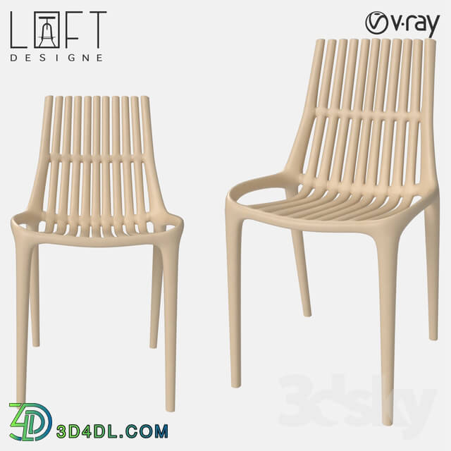 Chair - Chair LoftDesigne 30238 model