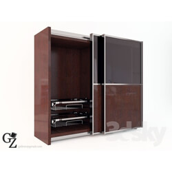 Wardrobe _ Display cabinets - _PROFI_ Шкаф-купе _Питон 480М_ 