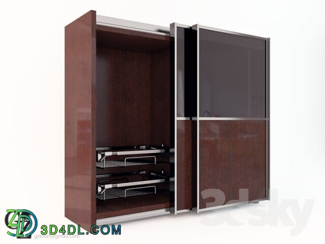 Wardrobe _ Display cabinets - _PROFI_ Шкаф-купе _Питон 480М_