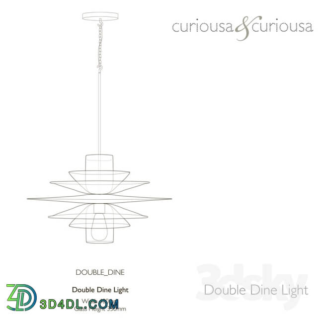 Ceiling light - Double Dine Light