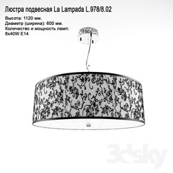 Ceiling light - La Lampada L.978_8.02 