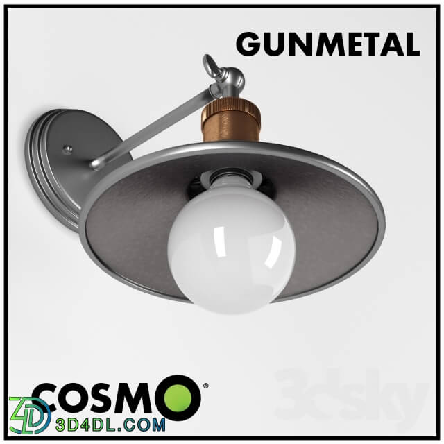 Wall light - Wall light Gunmetal